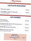 Le Champ Du Feu menu