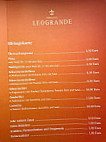 Leogrande menu