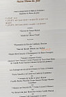 L'auberge Sur-les-bois menu