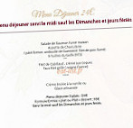 LESAGE menu