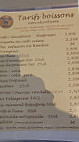 La Case Creole menu