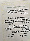 Utopia Deli Catering menu