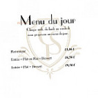 Château De Saint-priest menu