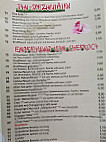 Asia Bambus menu