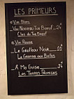 La Guillemette menu