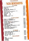 La Casamance menu