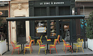 Le Zinc à Burger inside