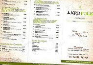 Akropolis Uetersen menu