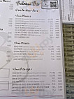 Le Grand Large menu