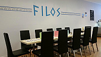 FILOS Restaurant - Cafe inside