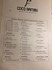 Coco Bambu menu