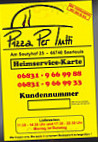 Pizza Per Tutti menu