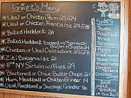 Pizza Pub menu