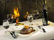 Rustica Steakhouse at Silvertip Golf Resort food