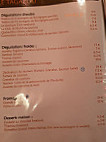 Le Petit Bruit de L'oeuf Dur menu