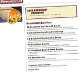 Blake's Lotaburger menu