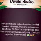 Donde Andre outside