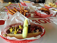 The Hot Dog Shoppe food