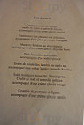 Du Quercy menu