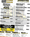 550 Brewing Pizza Parlor menu