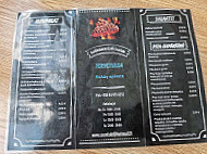 Souvlaki menu