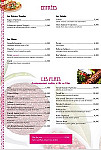 Les Jardins D'istambul menu