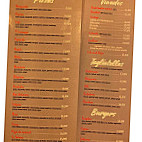 Le Tex Mex menu