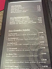 La Brasserie menu