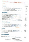 Le Petit Bistrot menu