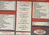 Autour Du Grill menu