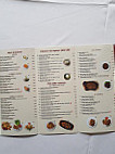 Lotus d'or menu