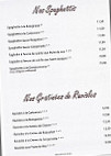 L'olivier menu