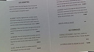 Les Assiettes De Fanny menu