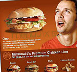 Mcdonald's menu