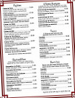 Gaby's Cafe menu