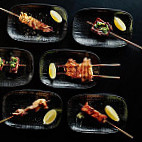 Goldfish Sushi Yakitori food