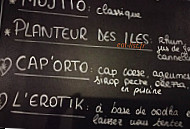 Le Sud menu