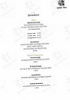 Spatzle Haus menu