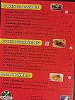 Pizzaiol menu