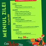 Casa Jelen Ház Arad Meniu
