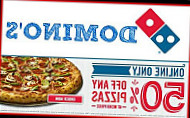 Domino's Pizza food