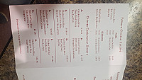 Pelican Restaurant menu