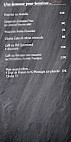 Le Trouher Creperie Bretonne menu