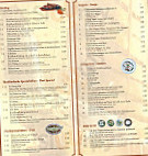 China Hong Kong menu