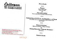 Hostellerie Bressane menu