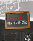 Le Zinc menu