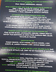 Restobus menu