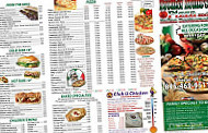 Brother Brunos Pizza menu