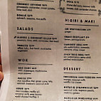 Planta Queen menu