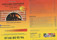 Pizza Des Fontaites inside